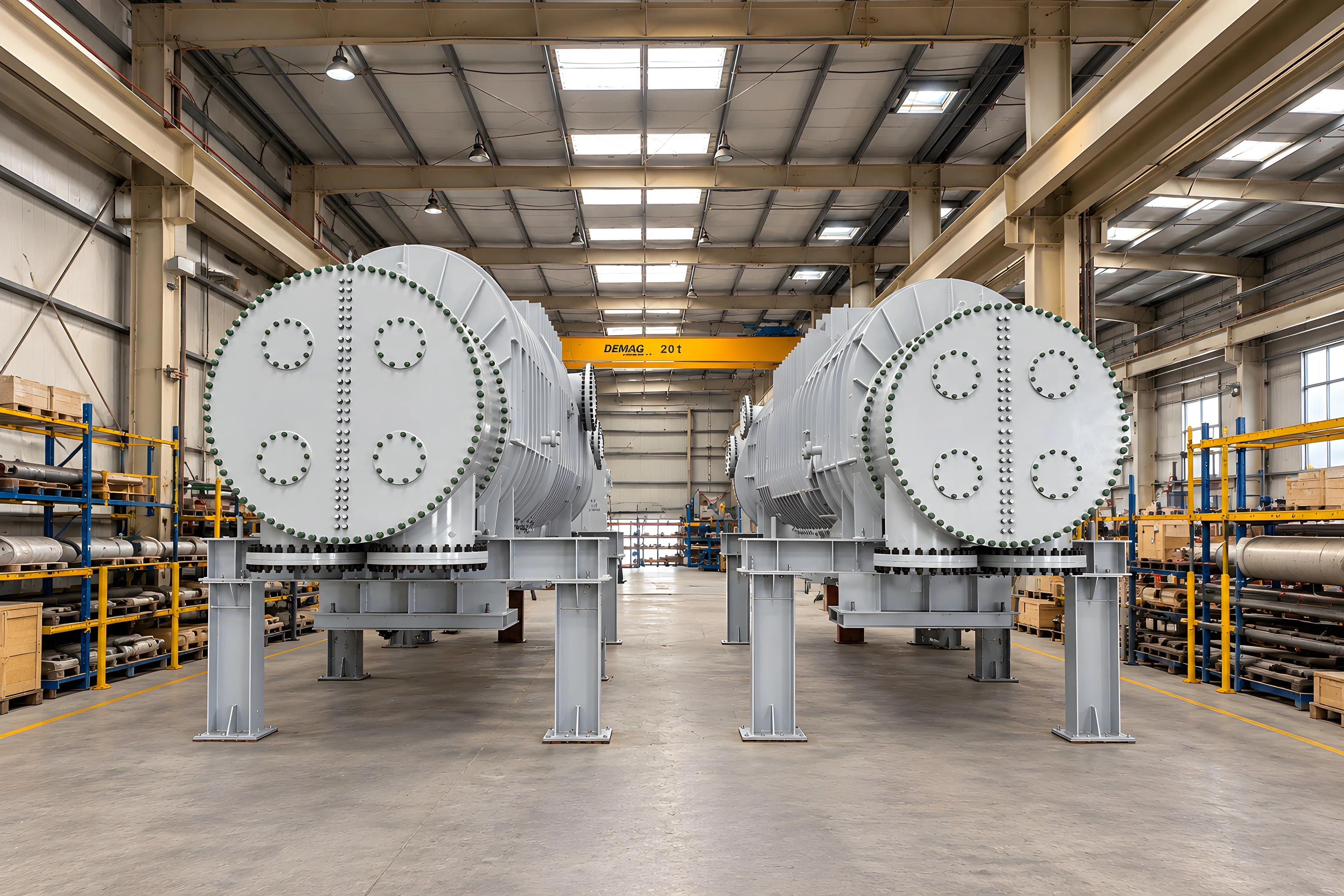 Dolphin Group Manufactures the First Titanium Welded Surface Condensers Built in the UAE